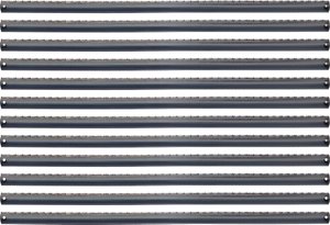 Brzeszczoty, 3 brzeszczoty do drewna i 3 nowe brzeszczoty do metalu, 148 mm, 6 szt.