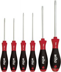 Zestaw wkrętaków SoftFinish TORX Tamper Resistant 6-częściowy Zestaw wkrętaków Wiha  24506