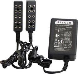 Kahlert Licht 60976 Transformator oświetlenia 230 V z listwą rozdzielającą