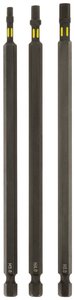 Bity KWB 150 mm hex 3, 4, 5 mm hex set skręcanie 123441 (stal TQ 60, strefa skrętna, ISO 1173, napęd C6.3), L Bit szcześciokątny kwb 123441 123441  E 6.3 3 szt.
