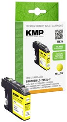 KMP Tusz Zamiennik Brother LC-225XLY Żółty  atrament KMP B63Y 1530,4009, 1 szt.