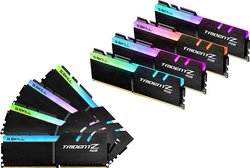 G.Skill Trident Z RGB Pamięć robocza do PC - zestaw  DDR4 64 GB 8 x 8 GB Non-ECC 3600 MHz 288 pin DIMM CL16-16-16-36 F4-3600C16Q2-64GTZR
