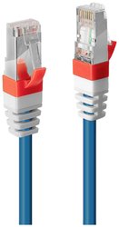 Lindy Cat.6 (A) SSTP / S/FTP Kabel sieciowy PIMF Premium 20,0 m Niebieski 20 m Kabel LAN LINDY 45381, 1 szt., RJ45, 20.00 m, niebieski