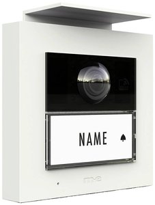 m-e modern-electronics VS-21 W Vistasmart Wideodomofon LAN, WLAN Jednostka zewnętrzna  biały