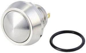 Przycisk TRU COMPONENTS GQ12B-10/J/S TC-10090996, 13 mm, 48 V/DC, 2 A, 1 szt.