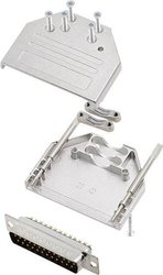 Zestaw listew męskich D-Sub encitech DTZI25-DMP-K 6355-0077-23, rzędy: 2, styki: 25, 180 °, 1 zest.