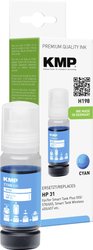 Wkład atramentowy KMP do HP Smart Tank Plus 555, HP 31, błękitny atrament KMP H198 1769,0003, 1 szt.
