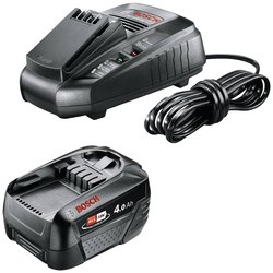 Ładowarka i akumulator do elektronarzędzi Bosch Home and Garden Alliance Starter Set 1600A02A4U, Li-Ion, 4 Ah, 18 V