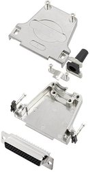 Zestaw listew żeńskich D-Sub TRU COMPONENTS TCDTZF25HDS44K 7709772, rzędy: 3, styki: 44, 180 °, 1 szt.