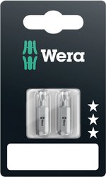 Bit Torx T 25 Wera 867/1 Z SB SiS 05073315001 D 6.3 2 szt.