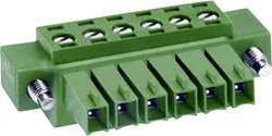 Obudowa złącza pin męskiego na kabel DECA MC421-35010 1307108, wire-to-board, piny: 10, 10 A, 1 szt.