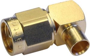 Złącze SMA Telegärtner J01150A0151 J01150A0151 złącze męskie kątowe 50 Ω 1 szt.