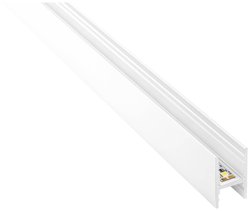 Barthelme 62399111_9010 BARdolino Profil LED       aluminium (D x S x W) 1000 x 18.4 x 30 mm  1 m