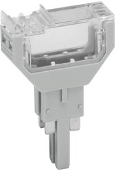 szer. 10,4 mm 4-bieg., szara WAGO 2002-820 pusty wtyk