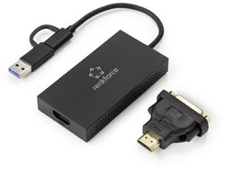 Renkforce Zewnętrzna karta graficzna      DDR3-RAM   USB-A, USB-C® 5Gbps, HDMI, DVI