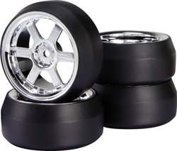 Koło kompletne Reely RE-6622404 1:10 Drift 4 szt.