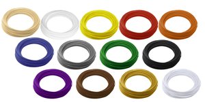 Pakiet filamentu Renkforce ABS  2.85 mm naturalny, czarny, biały, czerwony, żółty, niebieski, zielony, pomarańczowy, szary, purpurowy, brązowy, złoty, srebrny 650 g