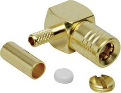 Złącze SMB TRU COMPONENTS  1579244 złącze żeńskie kątowe  1 szt.