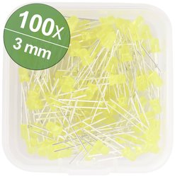 Akcesoria LED Quadrios 1802O022, 3 mm, 100 Teile