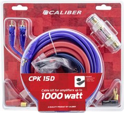 Caliber CPK15D samochodowy zestaw do podłączenia wzmacniacza mocy HiFi Zestaw do podpięcia wzmacniacza Car HiFi  Caliber CPK15D