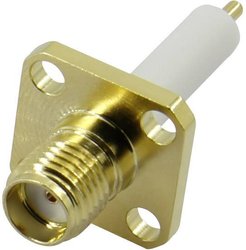 Złącze SMA TRU COMPONENTS SMA-KFD 1372242 złącze żeńskie do wbudowania 50 Ω 1 szt.