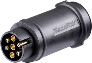 Przejściówka, adapter gniazda przyczepy SecoRüt, 50151, gniazdo 7 pinowe na 13 pinowe