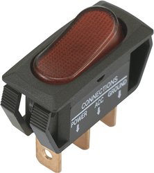 TRU COMPONENTS Przełącznik TC-R13-242B2 12 V/DC 25 A 1 x wył/wł  zatrzask 1 szt.