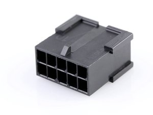 Obudowa złącza pin żeńskiego na kabel Molex MOL Power & Signal Sol. 430201001, piny: 10, 1 szt.