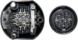 Gniazdo z automatycznym wyłączaniem tylnego światła przeciwmgielnego TFA Stecker 88005