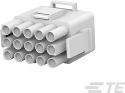 Obudowa złącza pin męskiego na kabel TE Connectivity 770023-1, wire-to-board, piny: 15, 1 szt.