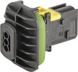 Obudowa złącza pin żeńskiego na PCB TE Connectivity HDSCS, MCP 3-1703843-1, automotive, piny: 3, 1 szt.