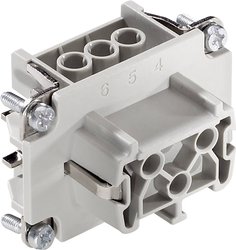 Złącze przemysłowe, żeńskie EPIC® H-B 6 10191000 LAPP Łączna liczba biegunów 6 + PE 1 szt.