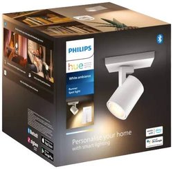 Reflektor sufitowy LED Philips Lighting Hue White Amb. Runner Spot 1 flg. weiß 350lm inkl. Dimmschalter Hue 871951433820300 5 W