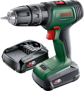 Bosch Home and Garden UniversalImpact 18V   -Wkrętarka udarowa akumulatorowa  zaw. 2 akumulatory, zaw. ładowarkę, zaw. walizkę