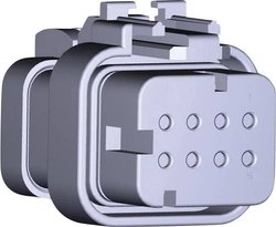 Obudowa złącza pin żeńskiego na kabel TE Connectivity AMPSEAL16 776494-1, automotive, piny: 8, 13 A, 1 szt.