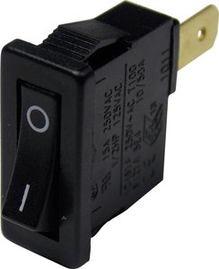 Przełącznik Arcolectric (Bulgin Ltd.) H8800VAAAB, 250 V/AC, 15 A, 1 x wył/wł, zatrzask, 1 szt.