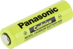 Akumulator specjalny Panasonic N-600AAK, NiCd, 600 mAh, 1.2 V, 1 szt.