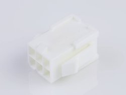 Obudowa złącza pin żeńskiego na kabel Molex MOL Power & Signal Sol. 39012066, piny: 6, 13 A, 1 szt.