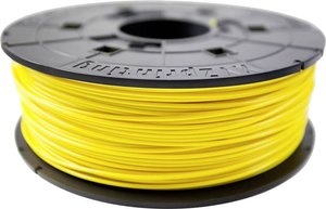 Filament do drukarek 3D PLA, XYZprinting RFPLCXEU0EC, Średnica filamentu: 1.75 mm, 600 g, żółty