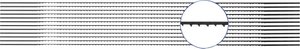 Brzeszczot piły do metali, opakowanie 12 szt. Brzeszczot do metalu 810442, 130 mm, 12 szt.