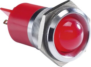 Lampka sygnalizacyjna LED APEM Q22P1BXXG220E Q22P1BXXG220E, 230 V/AC, 22 mm