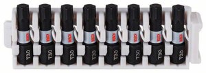 Zestaw bitów do wkrętarek Impact Control, 8 sztuk, z T30, 25 mm  Bosch Accessories 2608522382 2608522382  25 mm