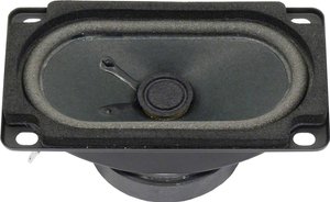 Visaton SC 5.9 OM - 4 Ohm 3.5 cal 9 cm Głośnik szeroko pasmowy 10 W 4 Ω czarny Owalny