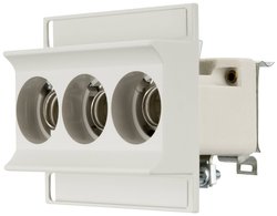 REV  0515468555  Podstawa bezpiecznika      Rozmiar bezpiecznika = D01  3-biegun.  2 A, 16 A    230 V  1 szt.