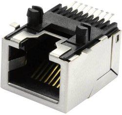 złącze żeńskie do wbudowania poziomego RJ45 econ connect MEB8/8GSMTKS 1 szt.
