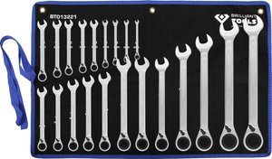 Zestaw kluczy grzechotkowych Brilliant Tools BT013221 BT013221