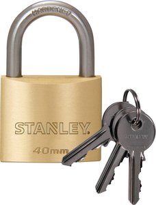 Kłódka STANLEY 81103 371 401 40 mm z zamkiem kluczykowym