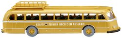 Model autobusu Wiking 070002 H0 Mercedes Benz Pullman MB O 6600 H Kraftpost