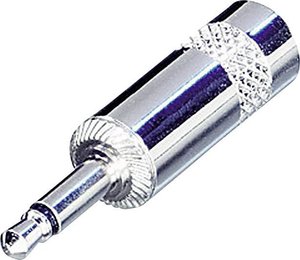 Złącze męskie jack 3,5 mm NYS226 Rean AV NYS226 złącze męskie proste Ilość styków: 2 mono srebrny 1 szt.