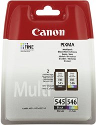Canon atrament PG-545, CL-546 tusz oryginalny Combi-Pack Czarny, Cyjan, Magenta, Żółty 8287B005